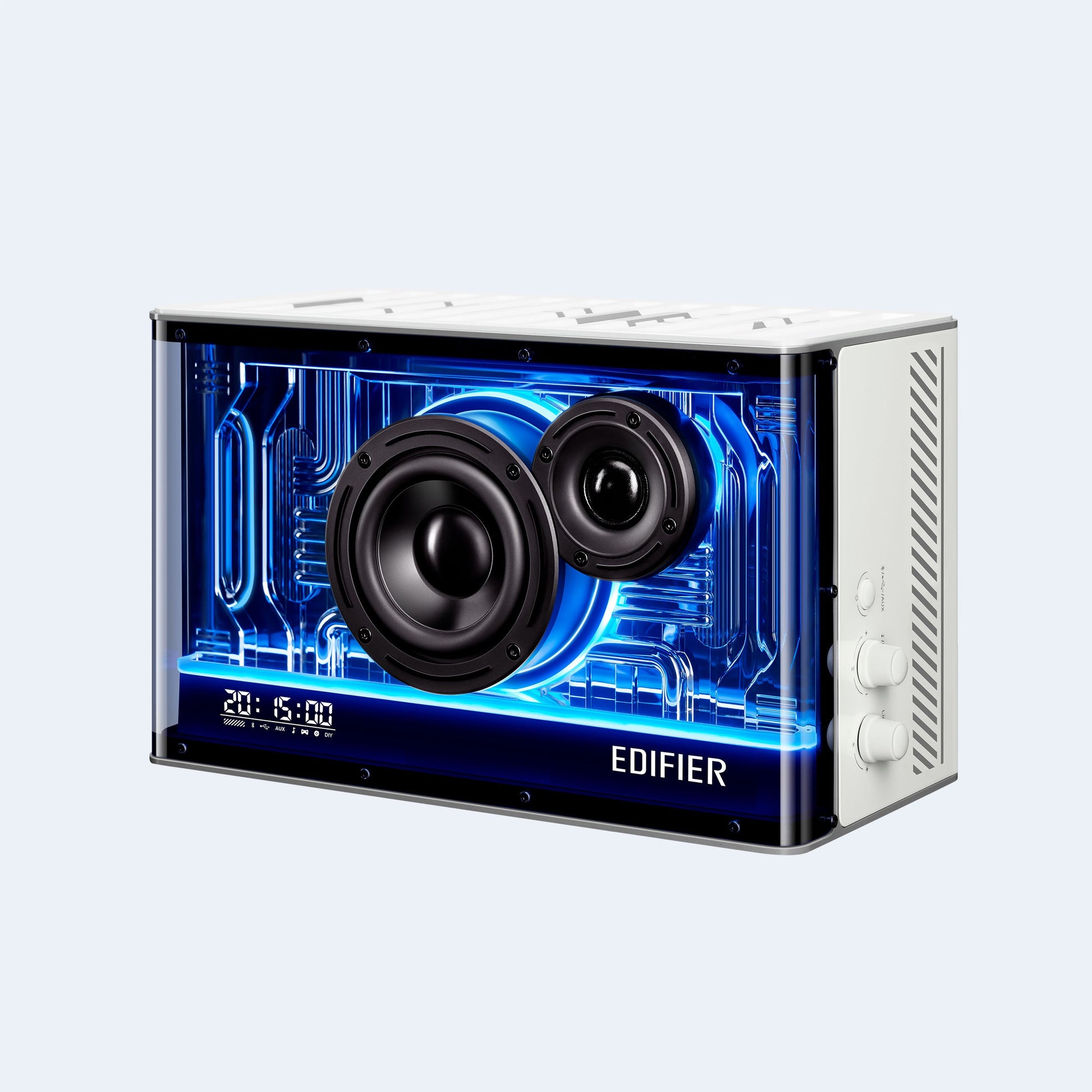 Qd35 Tabletop Bluetooth Speaker- White