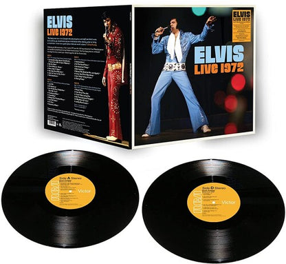 Elvis Live 1972 (Gatefold LP Jacket) (2 Lp's)