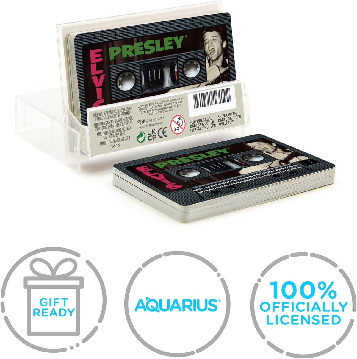 Elvis Presley Cassette Playing Cards