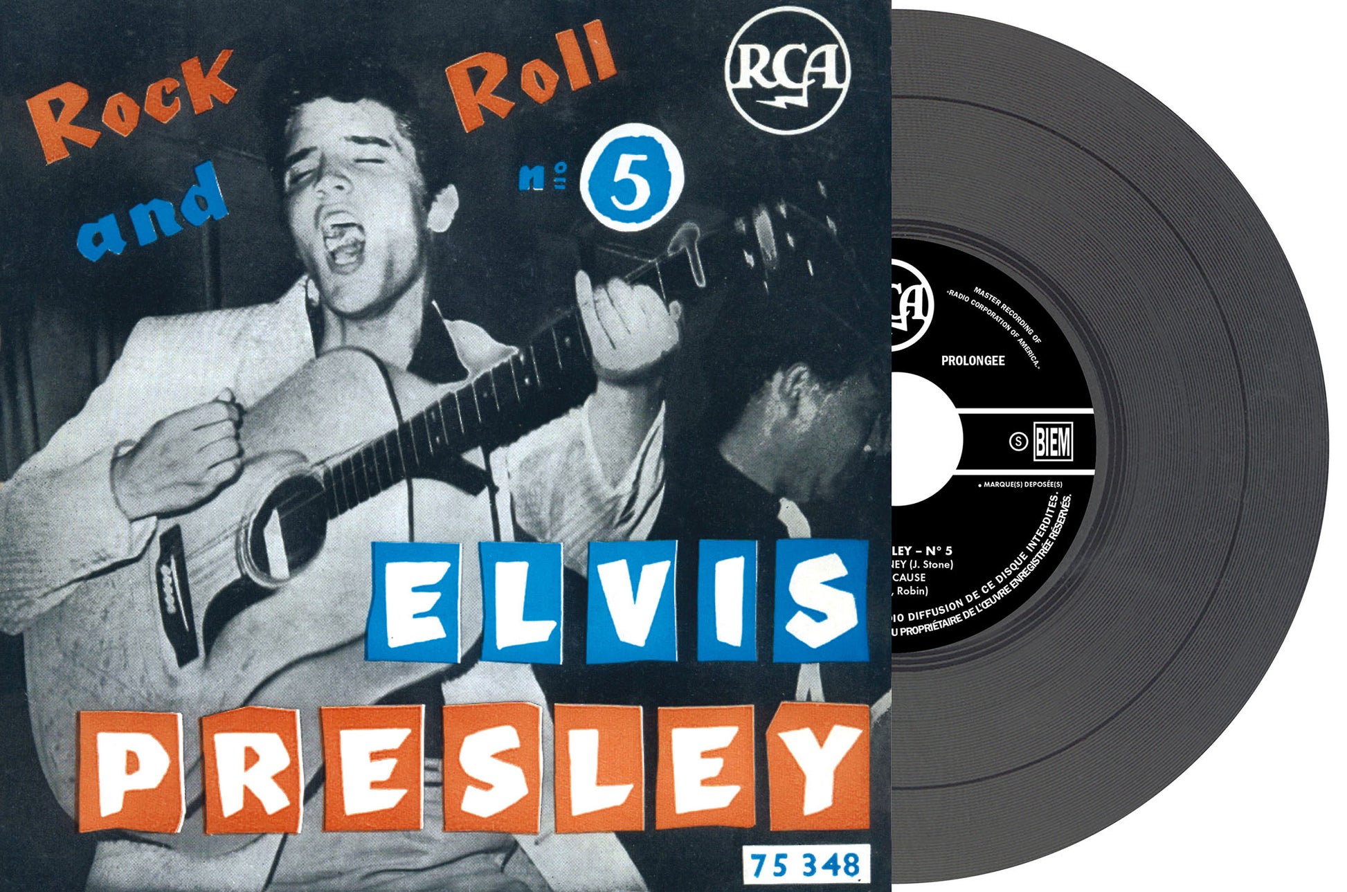 Rock and Roll - RCA #5 (Black 7" vinyl EP)