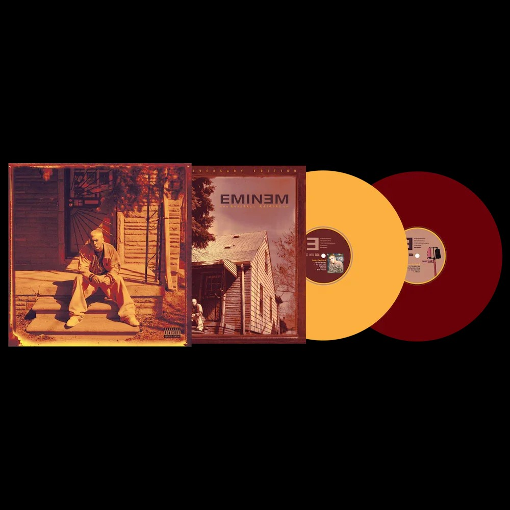 Marshall Mathers LP (Limited Edition, 180-Gram Gold & Dark Red Colored Vinyl with Poster [Import] (2 Lp's)