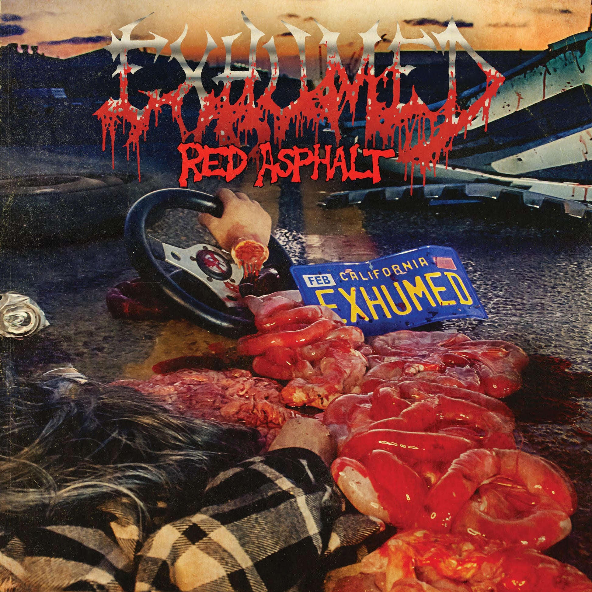 Red Asphalt (Indie Exclusive) [Royal Blue With Splatter Vinyl]