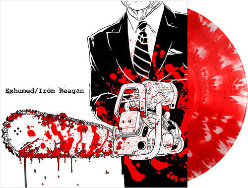 Split 12" [Red, White Splatter]