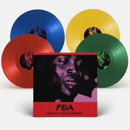 The Best of the Black President (Colored Vinyl, Red, Green, Blue, Yellow) (4 Lp's)