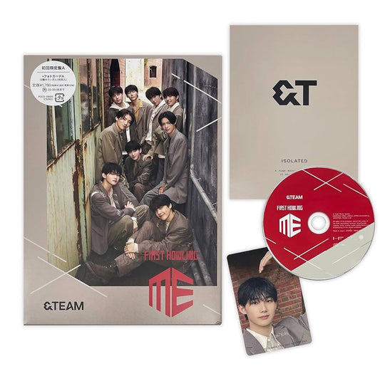 &TEAM | First Howling : ME (Limited Edition A Digipak CD)