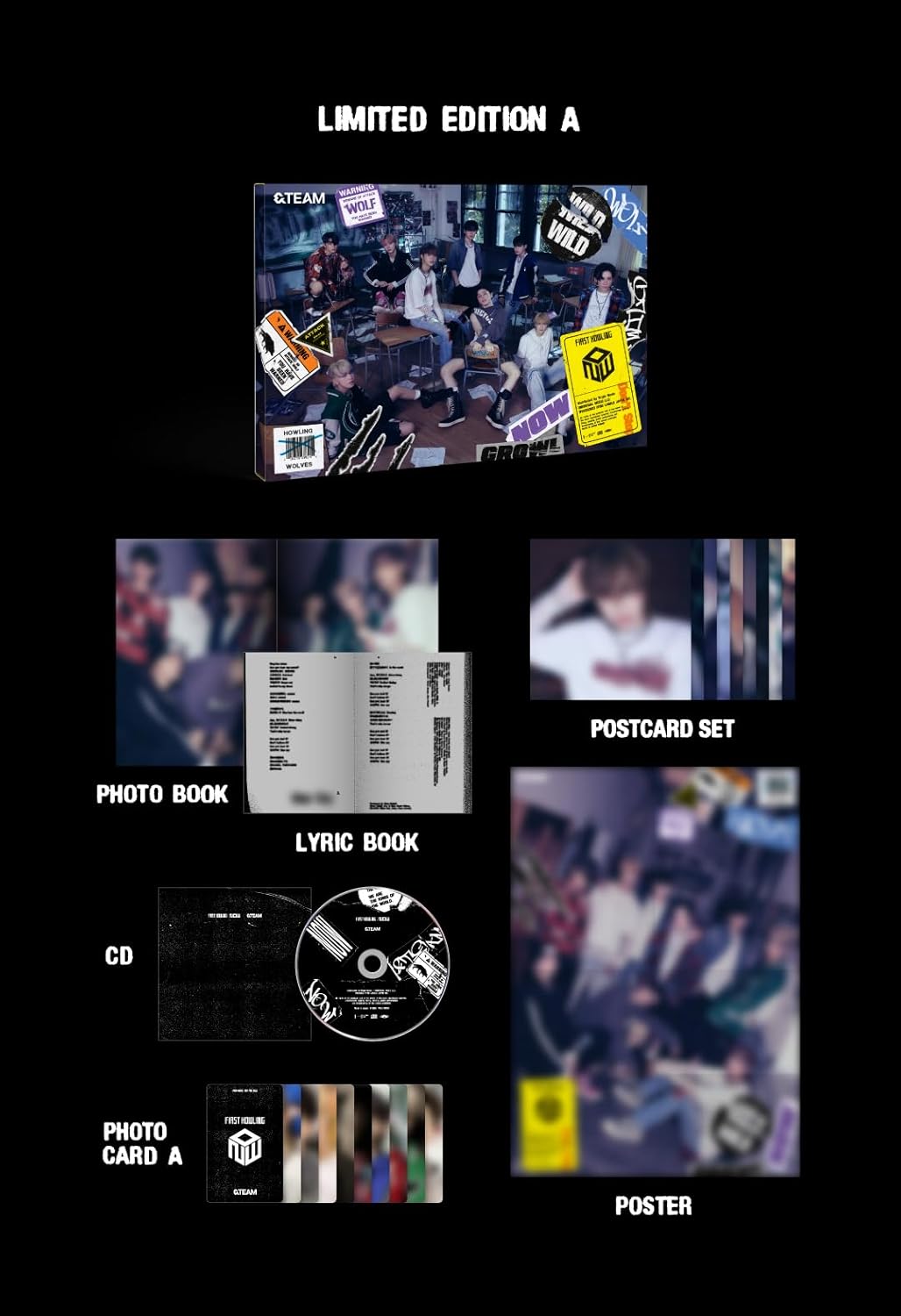 &TEAM | First Howling : NOW (Limited Edition A CD + Book)