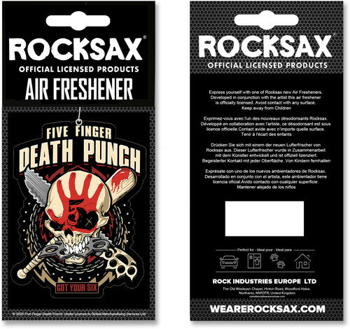 Rocksax - Five Finger Death Punch - Got Your Six Logo - Air Freshener
