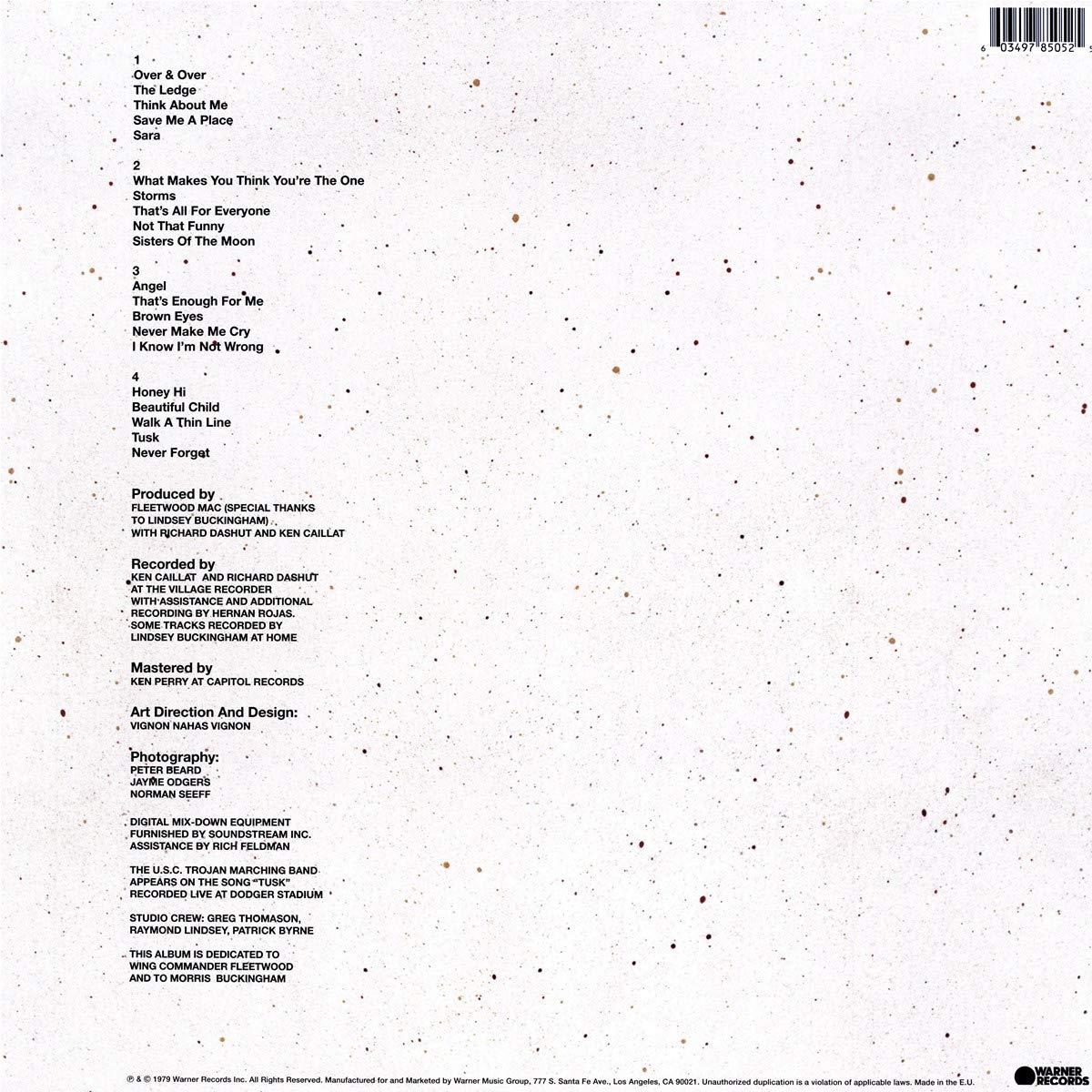 Tusk (Limited Edition, Silver Vinyl, 2 Lp's)