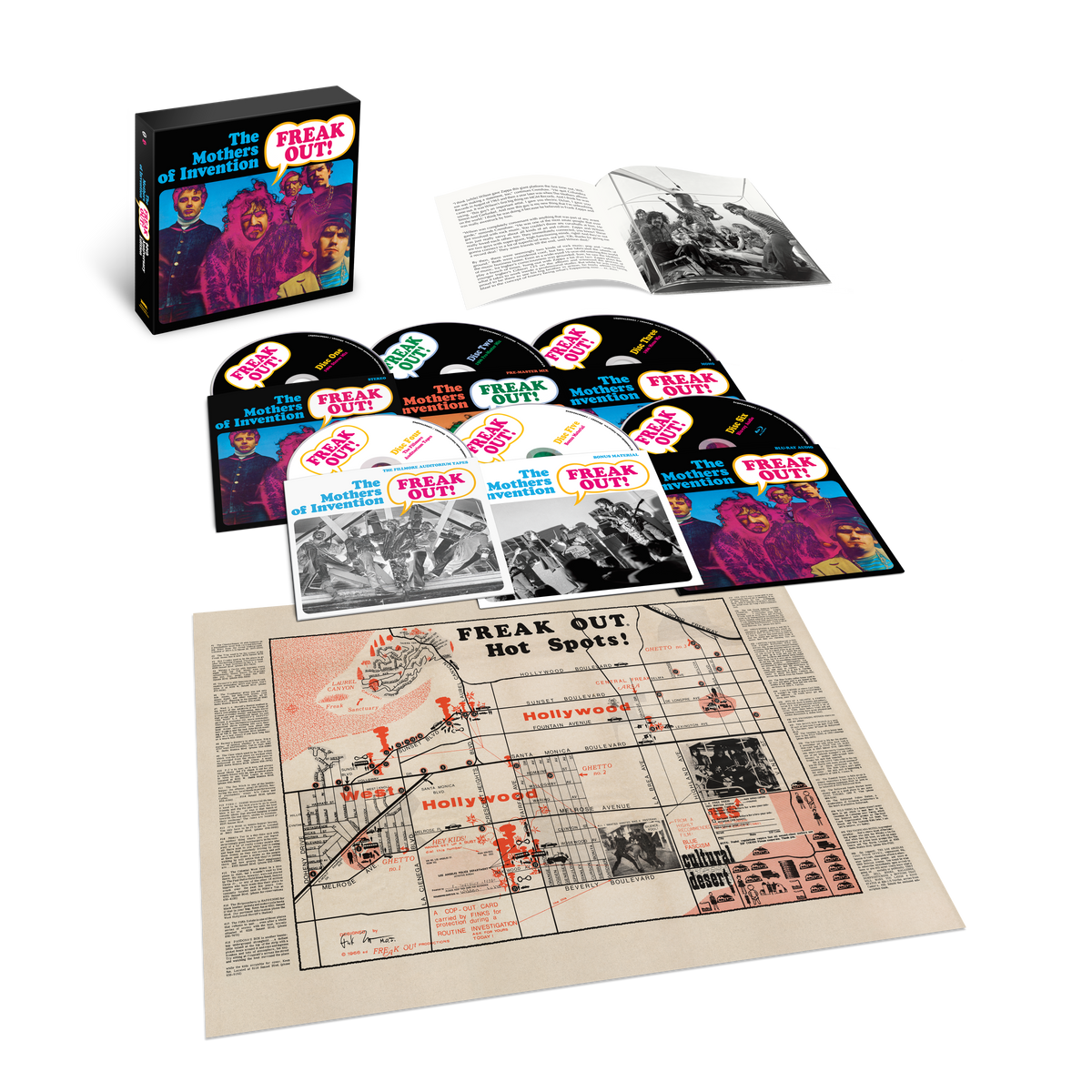 Freak Out! (60Th Anniversary) [Super Deluxe Box Set] [5 CD/Blu-Ray]