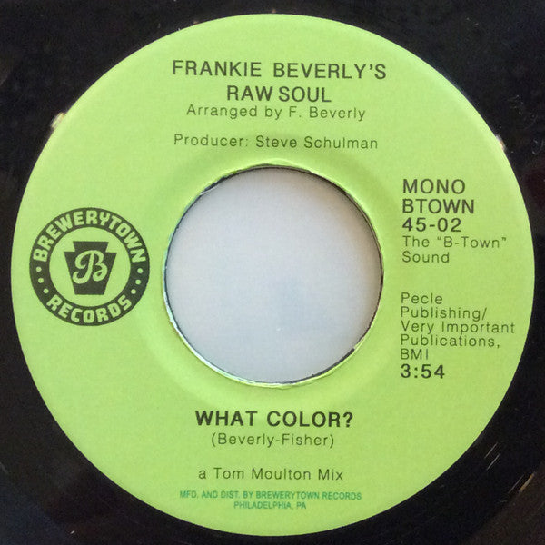 What Color? (7" Single)