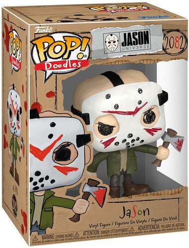 Funko POP! Movies: Friday the 13th: Jason (Doodles) (Vinyl Figure, Collectible)