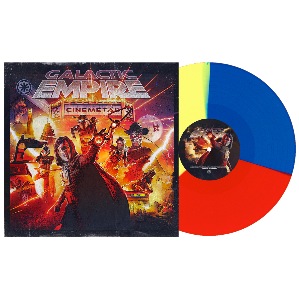 Cinemetal (Red/Yellow/Blue Vinyl) (Indie Exclusive)