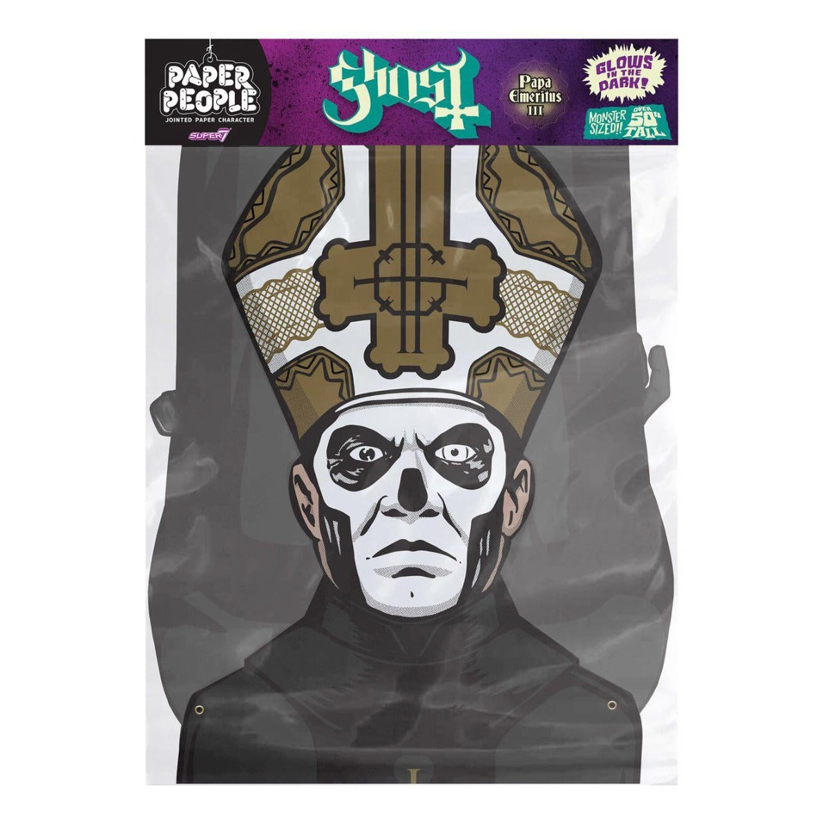 Super7 - Ghost Paper People - Papa Emeritus III (Large Item, Collectible, Figure, Action Figure)