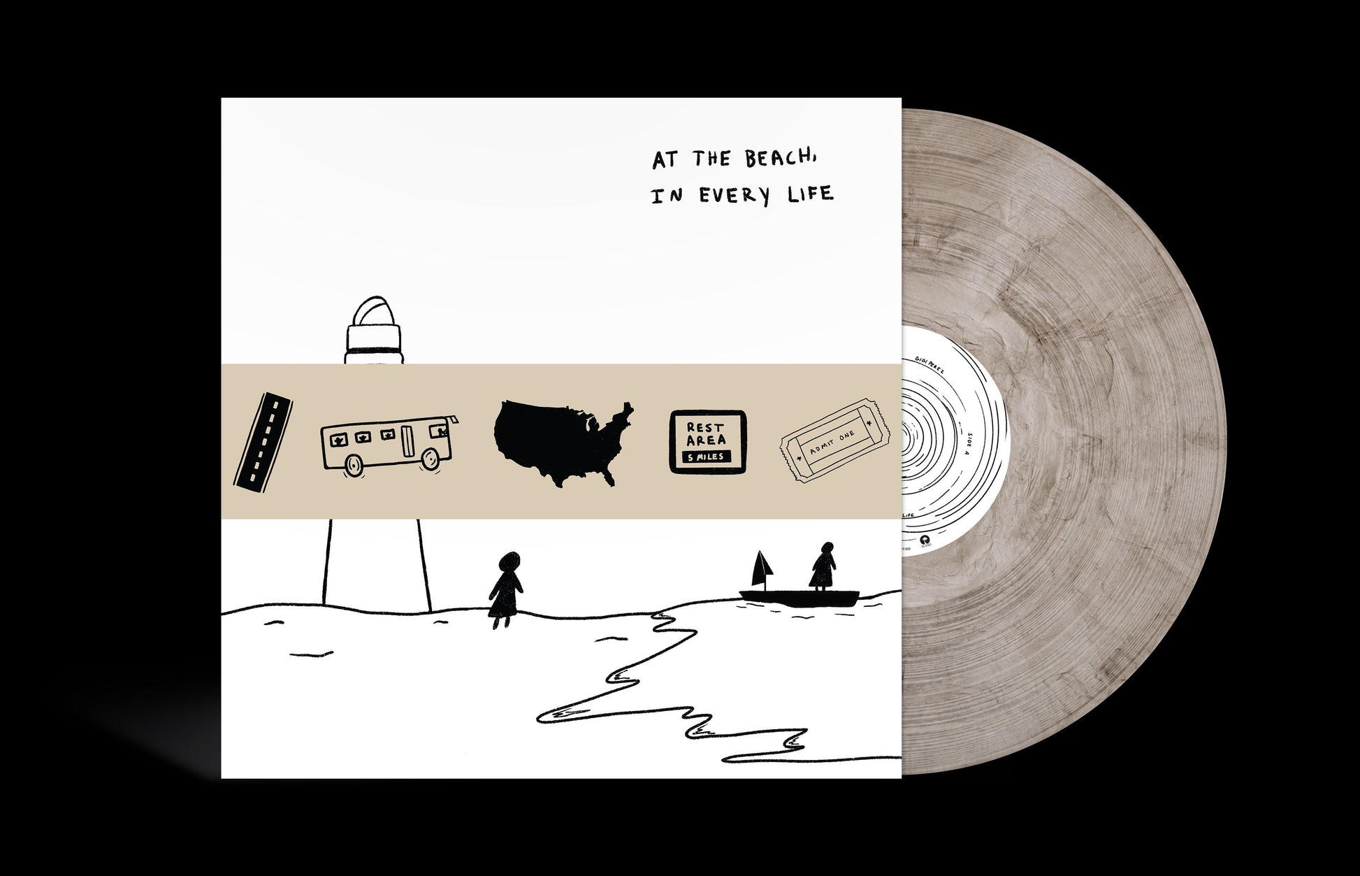 At The Beach, In Every Life (Indie Exclusive) [Smoke Metallic LP]