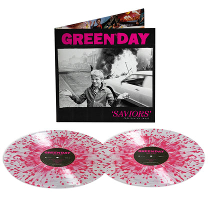 Saviors [Explicit Content] (Indie Exclusive, Deluxe Edition, Clear W/ Hot Pink Splatter Colored Vinyl) (2Lp)