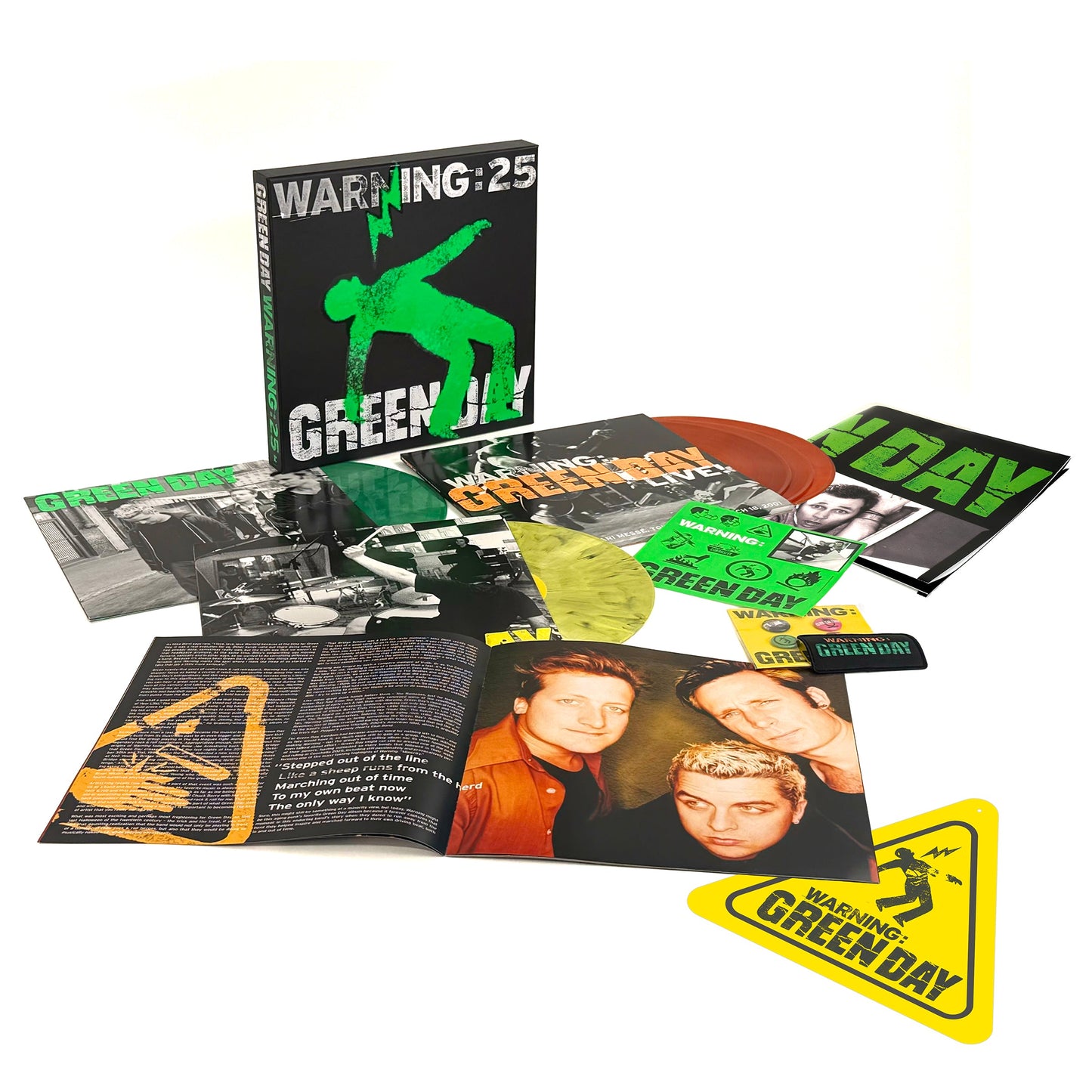 Warning (25Th Anniversary Deluxe Edition) (Indie Exclusive Vinyl Box - Green/Yellow/Orange Vinyl W/ Construction Sign) [3LP] Limited