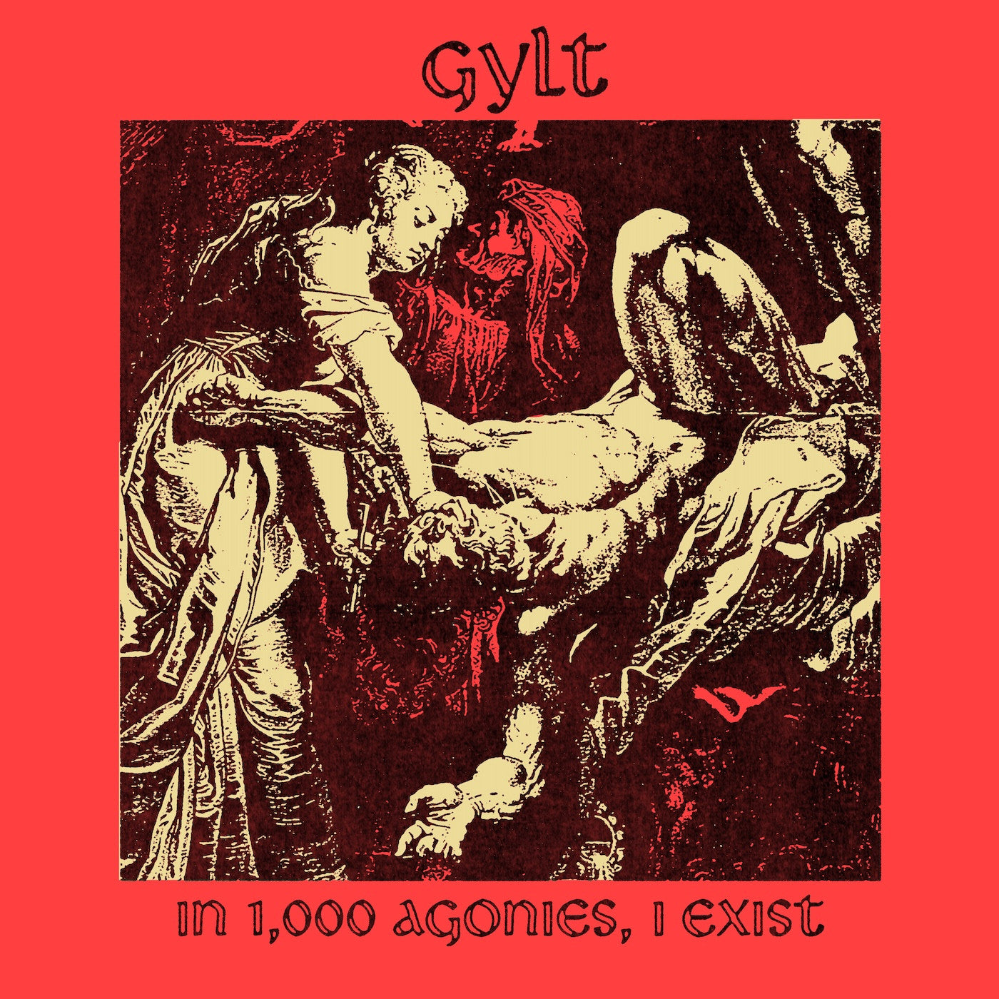 In 1000 Agonies, I Exist (Transparent Red W/ Black Splatter Vinyl)