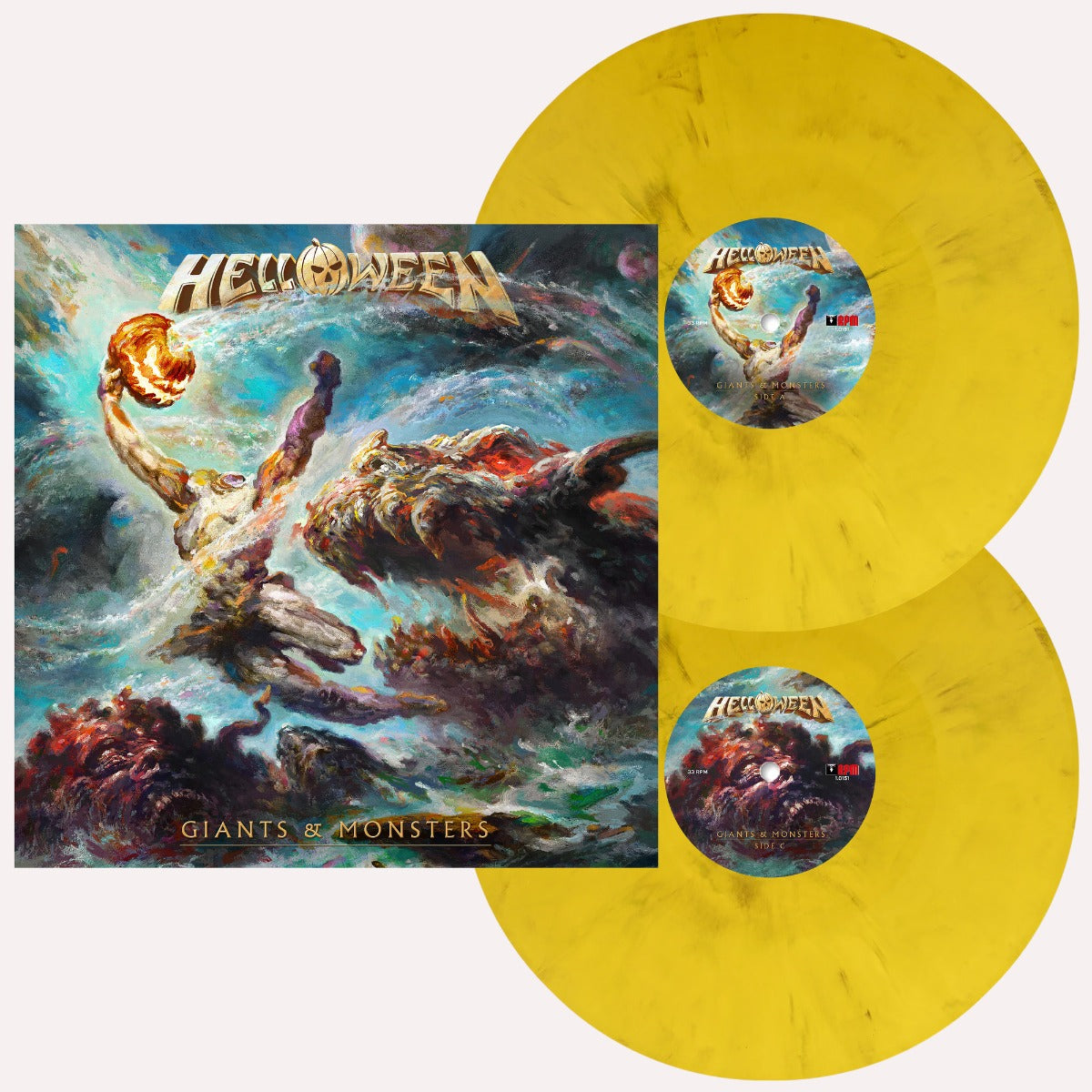 Giants & Monsters (Indie Exclusive) (Yellow Marble Vinyl) (Pumpkin Etching & Booklet) [2LP]