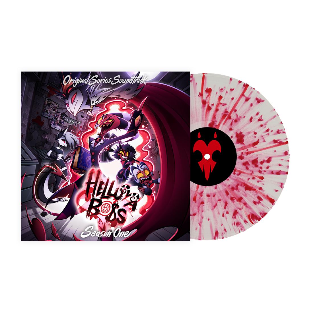 Helluva Boss: Season 1 (Original Soundtrack) [Standard Blood Splatter Vinyl]