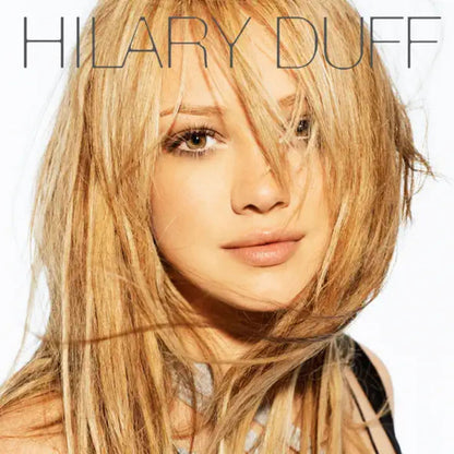 Hilary Duff self-titled album hot pink 2LP vinyl cover