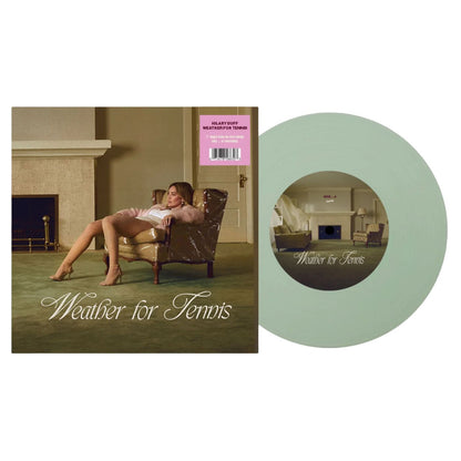 Hilary Duff Weather for Tennis indie exclusive Coke Bottle Clear 7-inch vinyl