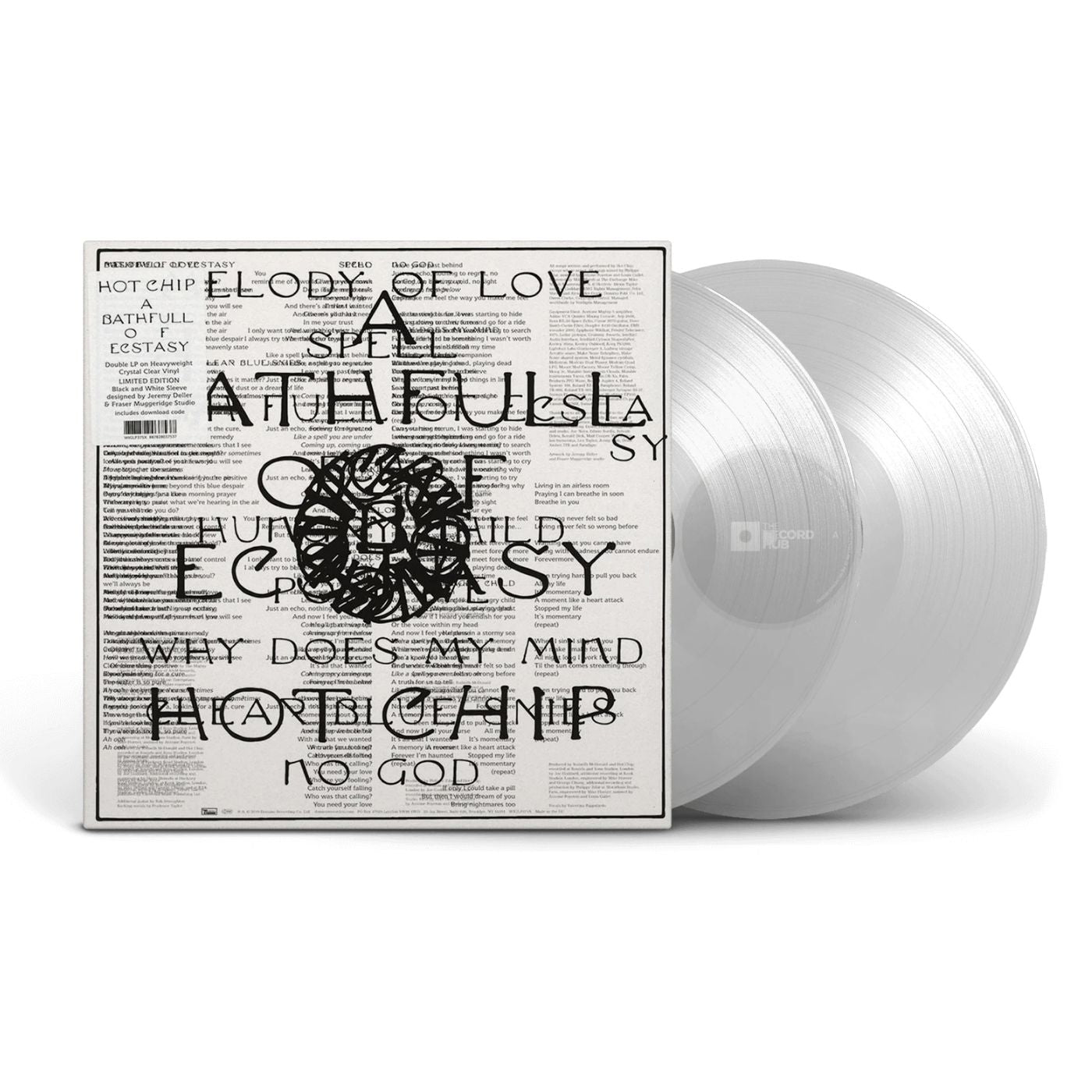 Hot Chip A Bath Full of Ecstasy indie exclusive crystal clear 180g 2LP vinyl