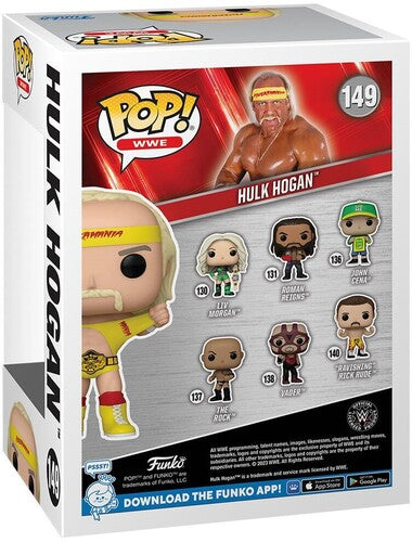 Funko POP! WWE: Hulkamania Hulk Hogan with Belt (Vinyl Figure, Collectible)