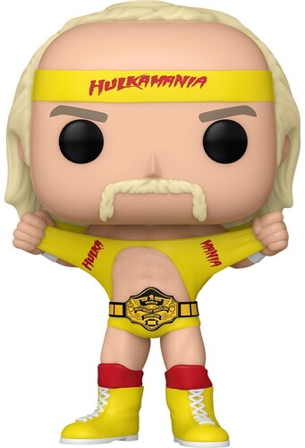 Funko POP! WWE: Hulkamania Hulk Hogan with Belt (Vinyl Figure, Collectible)