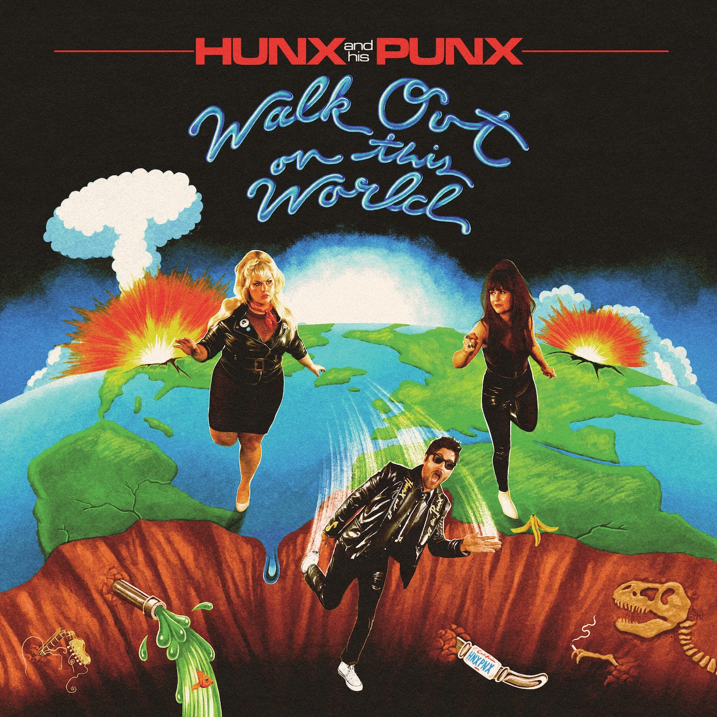 Walk Out On This World (Clear W/ Neon Green Splatter Vinyl)
