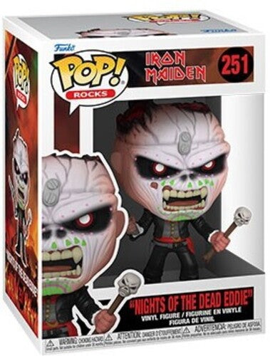 Iron Maiden FUNKO POP! ROCKS: Iron Maiden- Eddie- Nights of the Dead Eddie (Vinyl Figure)