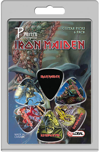 Perri's - Iron Maiden - Albums - Guitar Picks (6 Pack)