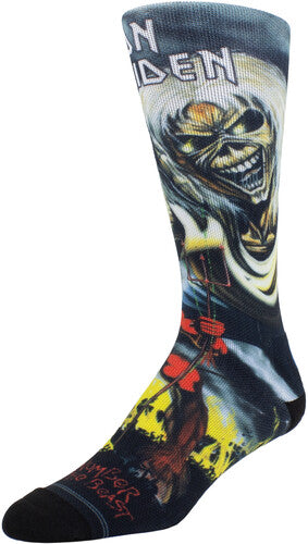 Perri's - Iron Maiden - The Number of the Beast Dye Sublimation - Crew Socks