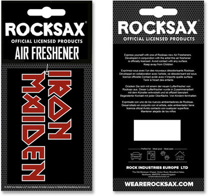 Rocksax - Iron Maiden - Iron Maiden Logo - Air Freshener