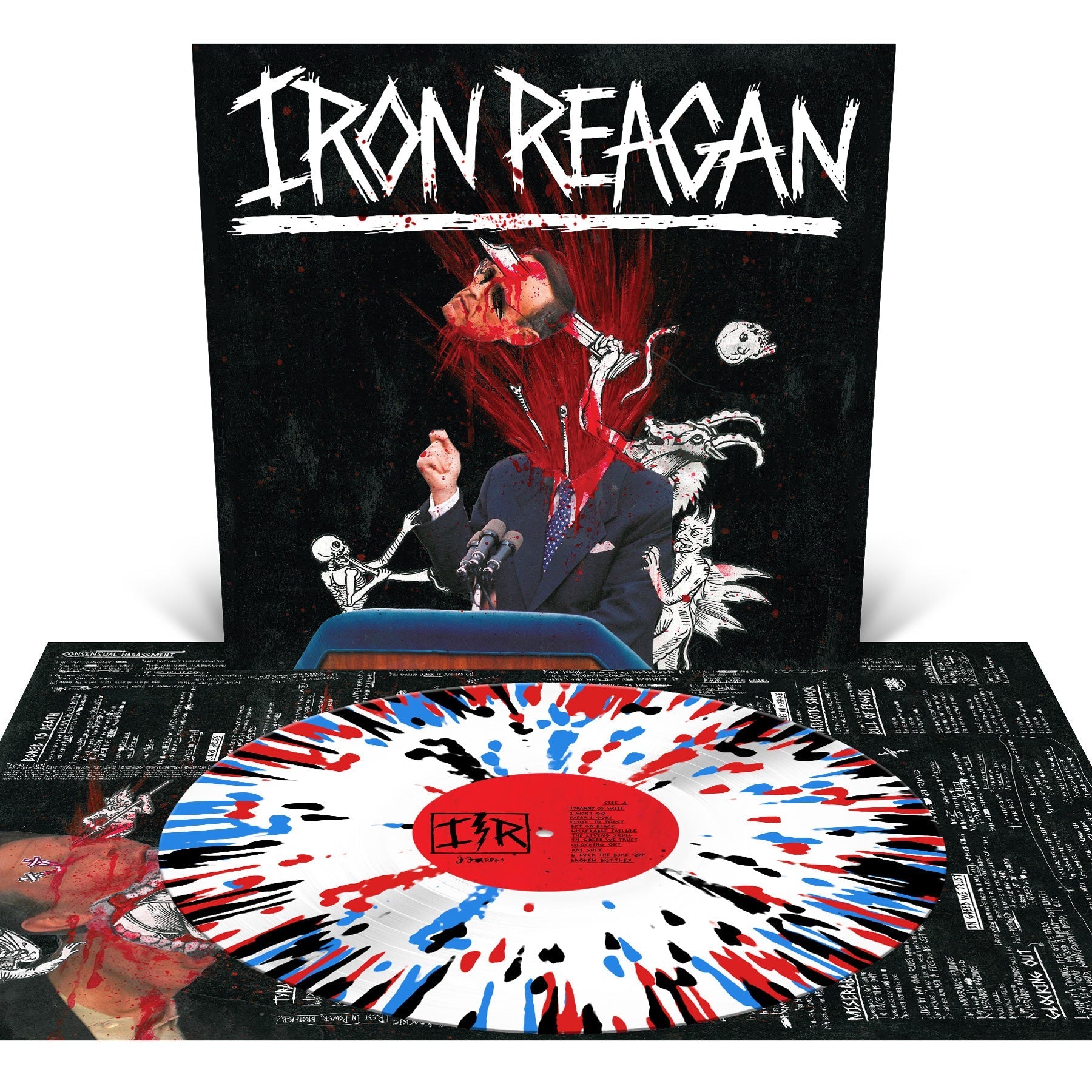 The Tyranny Of Will [White With Splatter]