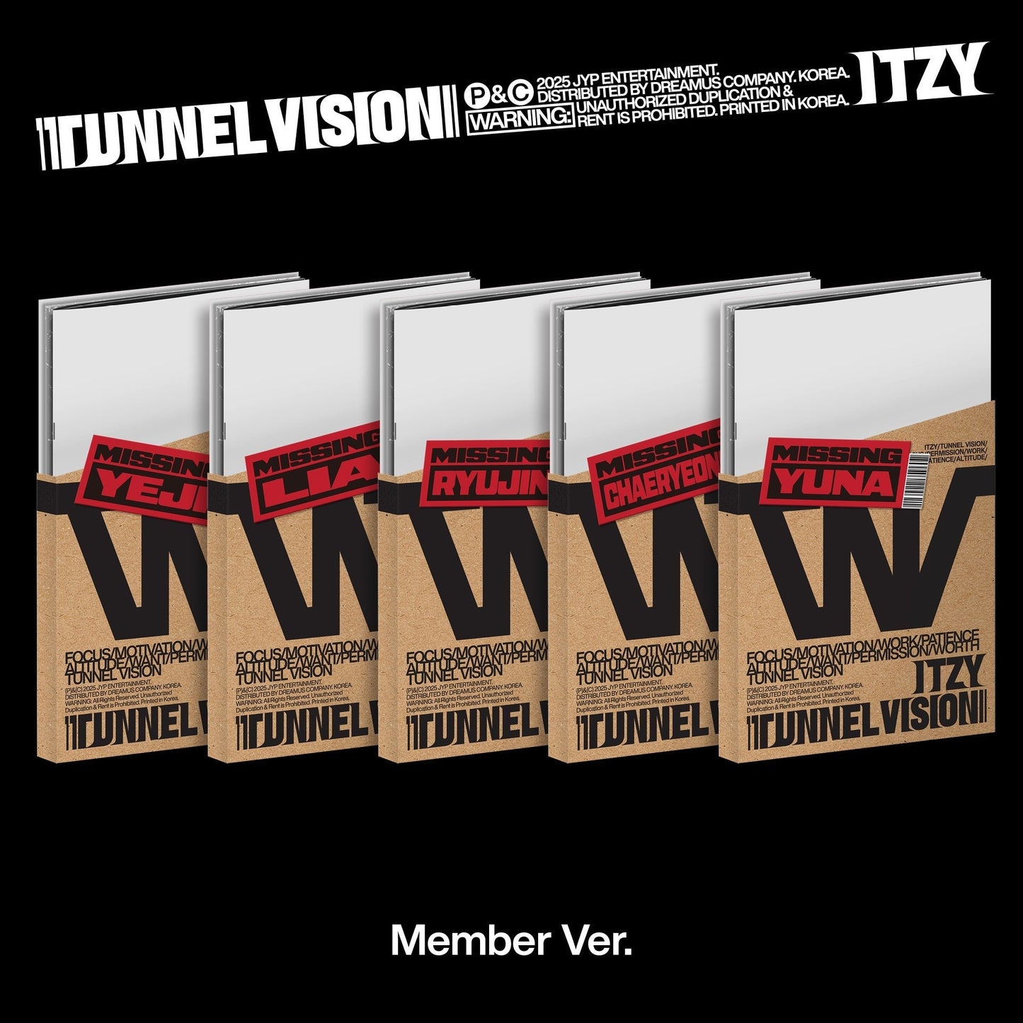 Tunnel Vision [Member Ver.] [CD]