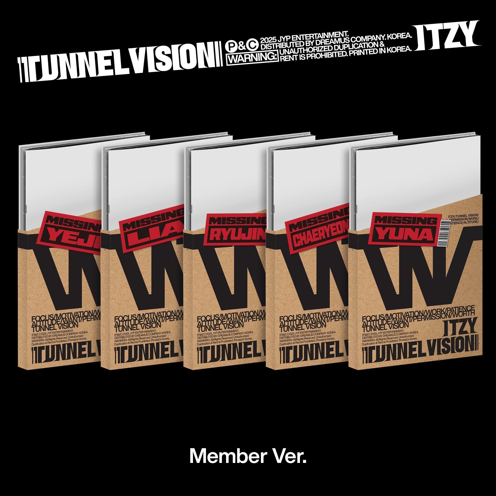 Tunnel Vision [Member Ver.] [CD]