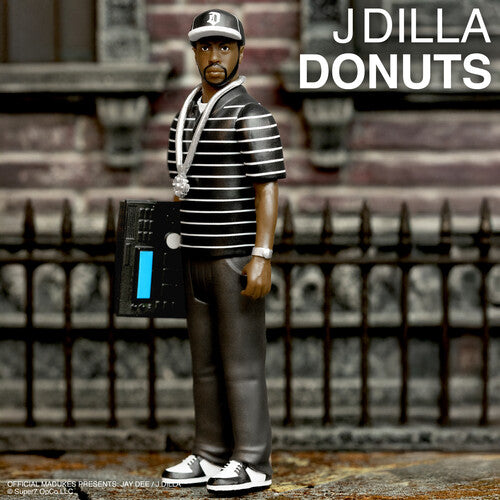 Super7 - J Dilla - ReAction Figures Wv1 - J Dilla (Donuts - Smile Album Cover) (Collectible, Action Figure)