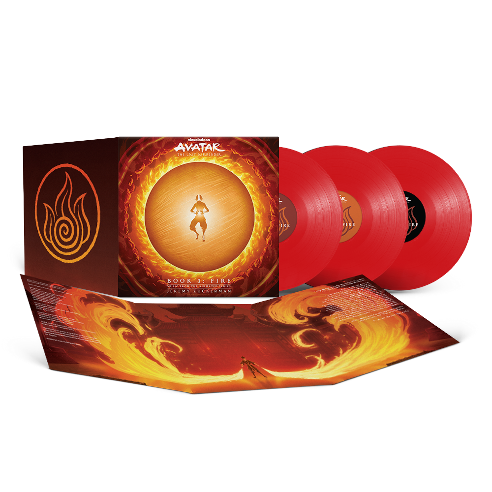 Avatar: The Last Airbender - Book 3: Fire (Music From The Animated Series) [Red Vinyl] [3LP]