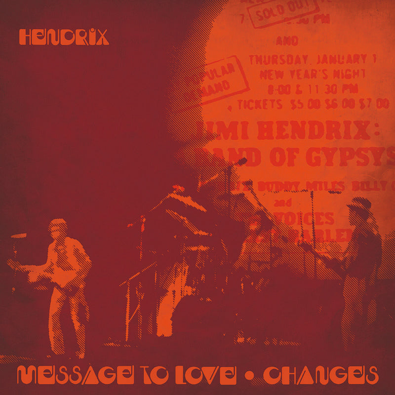 Message To Love / Changes [7" Single] [Red & Yellow Splatter] | RSD DROP