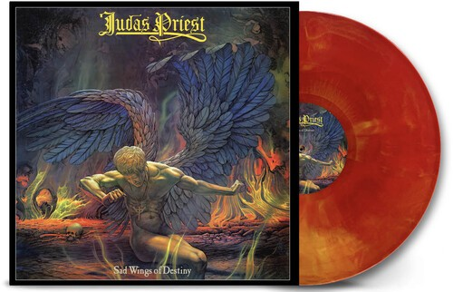 Sad Wings of Destiny (Original 1976 Masters) (Solar Flare Hand-Poured Colored Vinyl, 50th Anniversary Edition)
