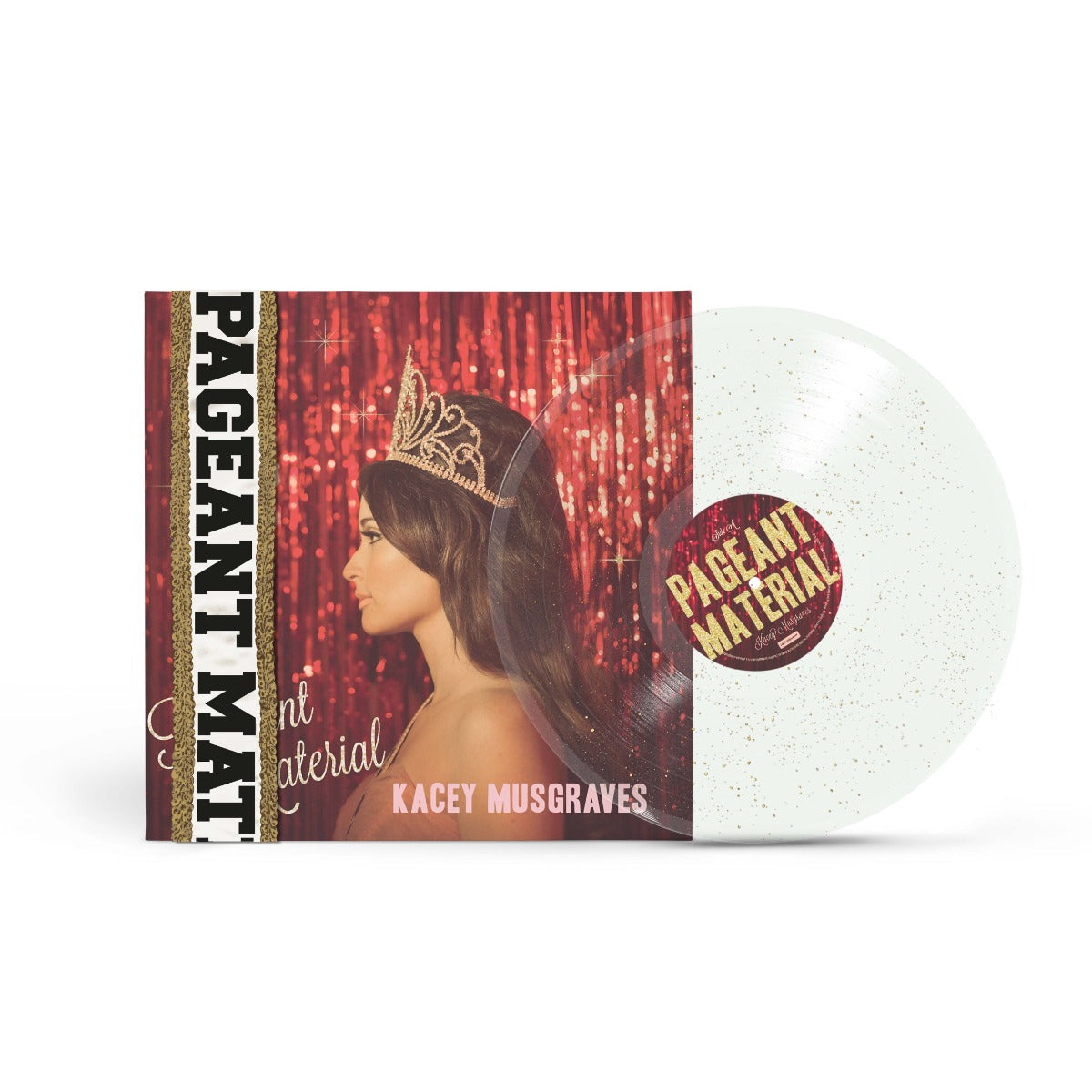 Pageant Material (10 Year Anniversary) [Clear Gold Glitter Lp]