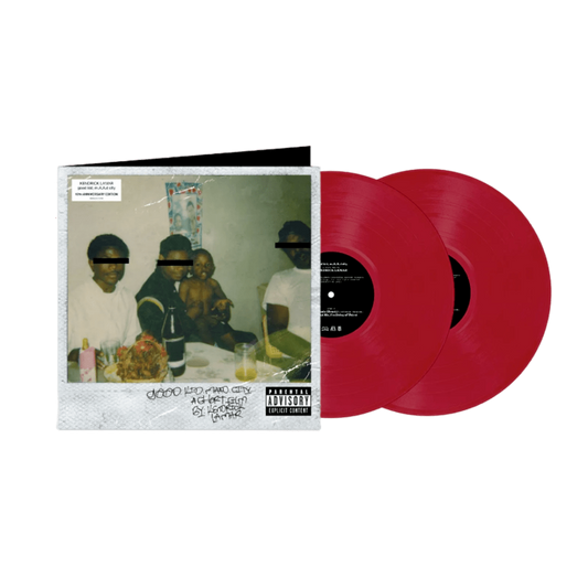 good Kid, M.A.A.D City (10th Anniversary Edition, Limited Edition, Opaque Apple Red Colored Vinyl) [Explicit Content] [Import] (2 Lp's)