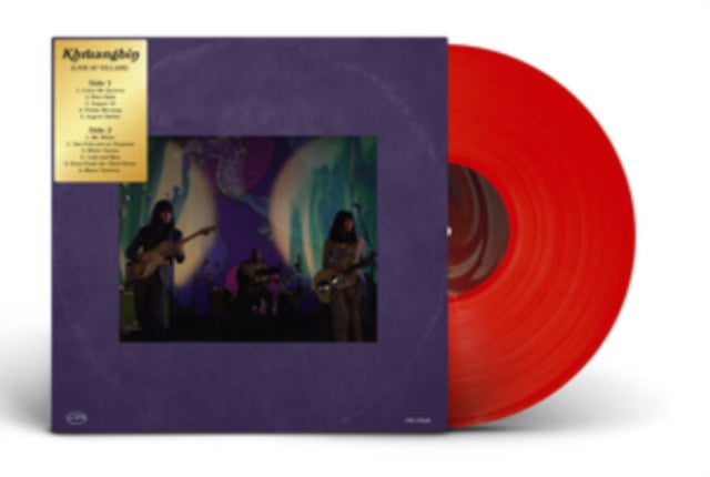 Live At Villain, Brooklyn, NY 2018 | Limited | Red Vinyl ** DINGED CORNER** 1 inch