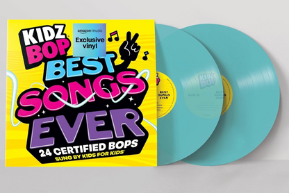 Kidz Bop: Best Songs Ever (Limited Edition, Amazon Exclusive, Translucent Blue Colored Vinyl) (2 Lp's)