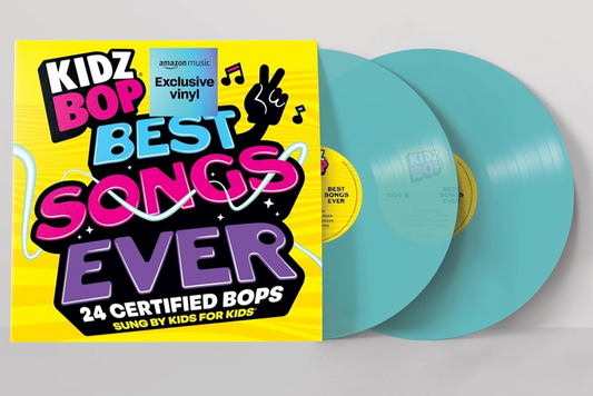 Kidz Bop: Best Songs Ever (Limited Edition, Amazon Exclusive, Translucent Blue Colored Vinyl) (2 Lp's)
