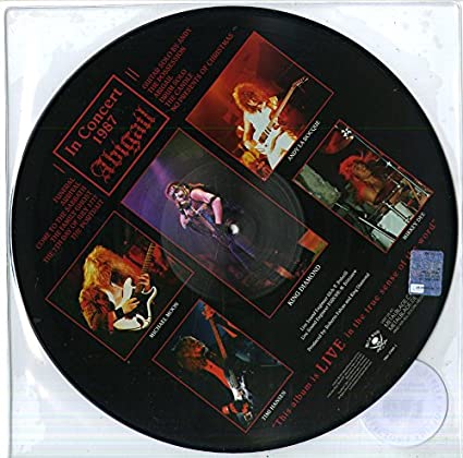 In Concert 1987 Abigail Live (Picture Disc Vinyl LP, Limited Edition)