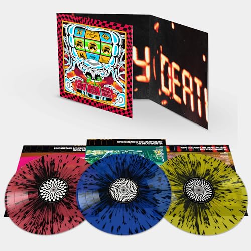 King Gizzard Live In Las Vegas '24 (Triple Gatefold) (Splatter Vinyl) [3Lp]