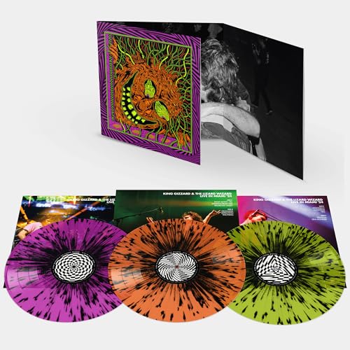 King Gizzard - Live In Miami '24 (Triple Gatefold - Splatter Vinyl) (3Lp)