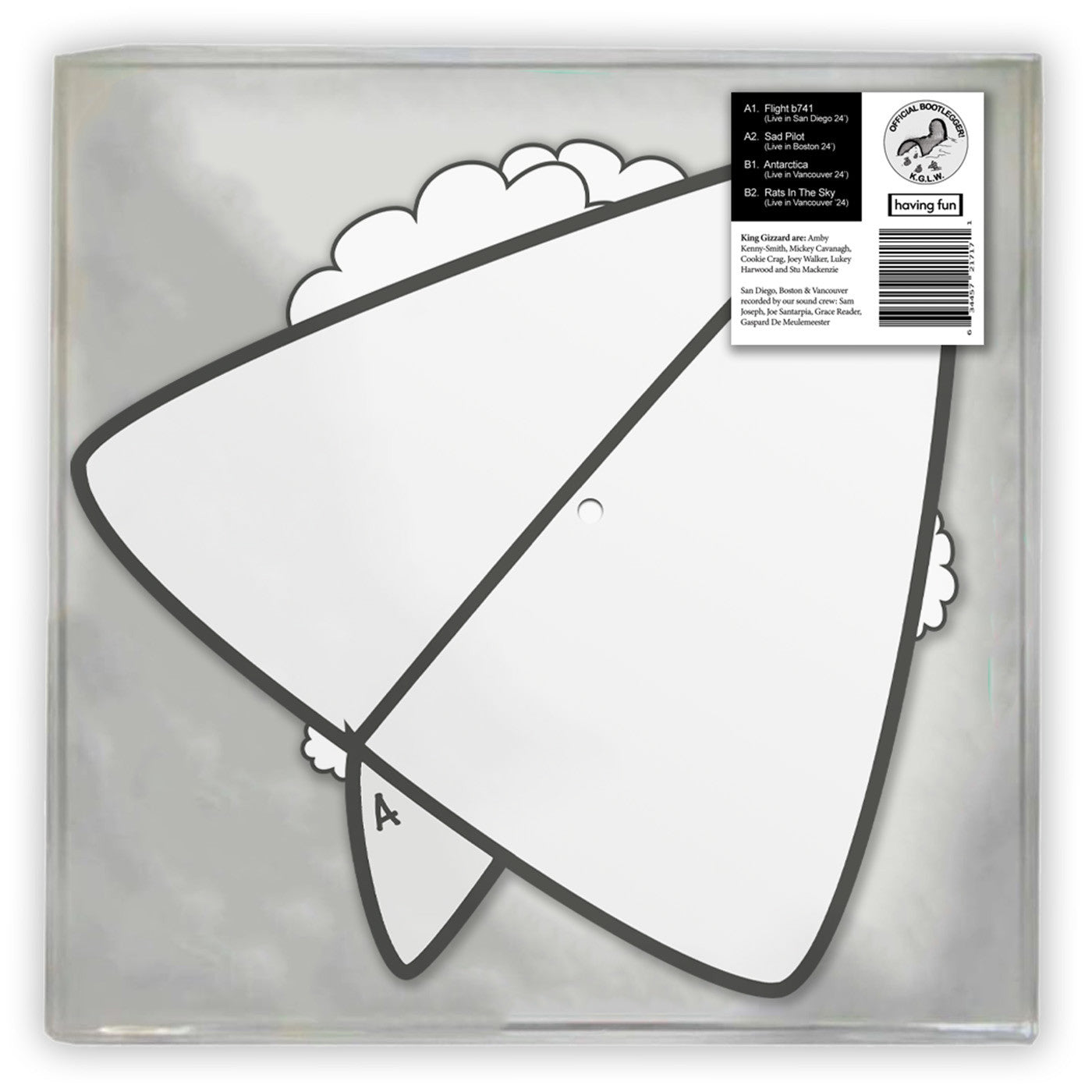 Live In 24' (Paper Airplane Picture Disc Vinyl)