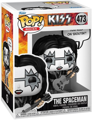 Funko POP! Sayings: KISS - The Spaceman, Rock & Roll All Night (Vinyl Figure, Collectible)
